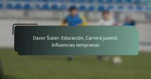 Davor Šuker: Educación, Carrera juvenil, Influencias tempranas